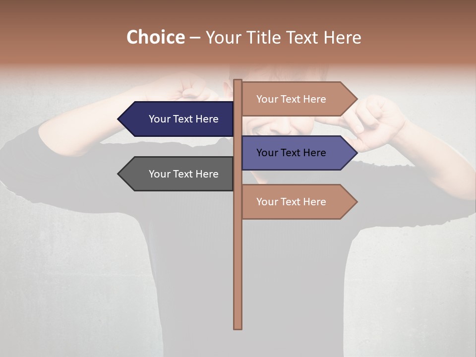 Sellout Hat Stand Selling PowerPoint Template