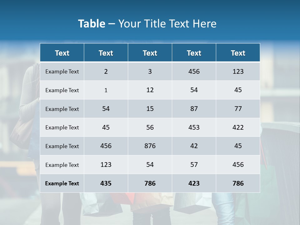 Caucasian Lady Joy PowerPoint Template