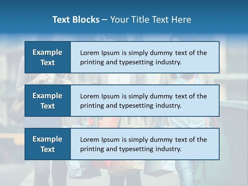 Caucasian Lady Joy PowerPoint Template