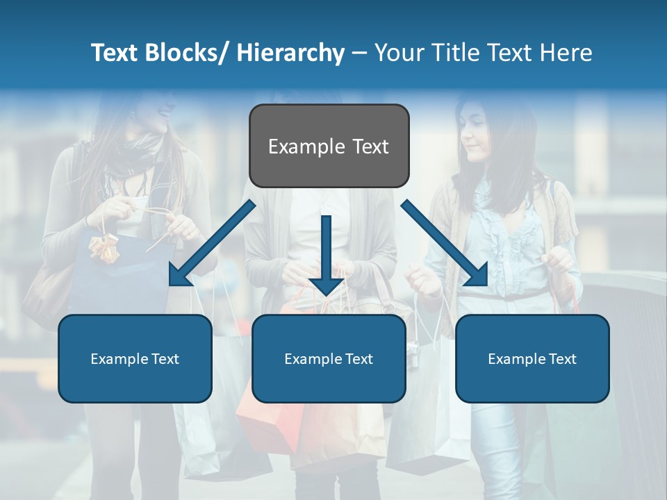 Caucasian Lady Joy PowerPoint Template