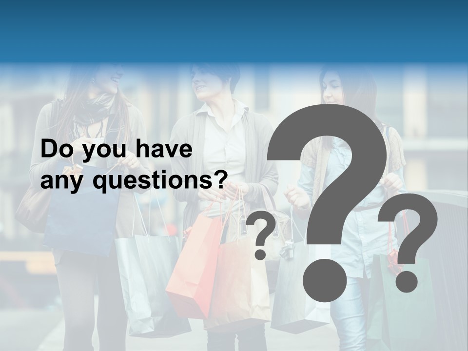 Caucasian Lady Joy PowerPoint Template