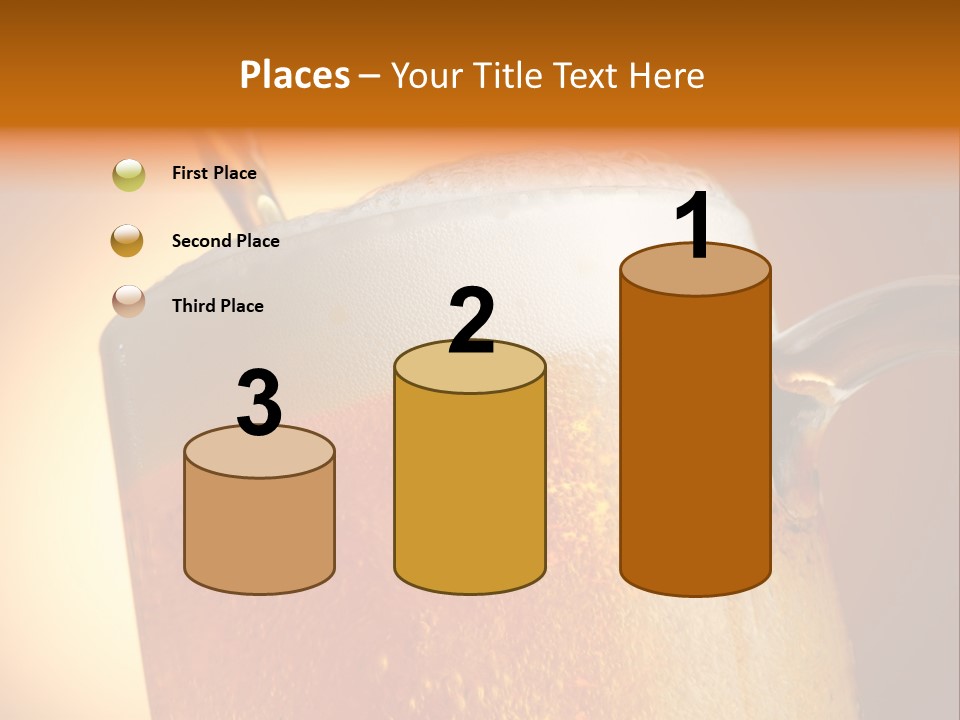 Bistro Refreshment Mug PowerPoint Template