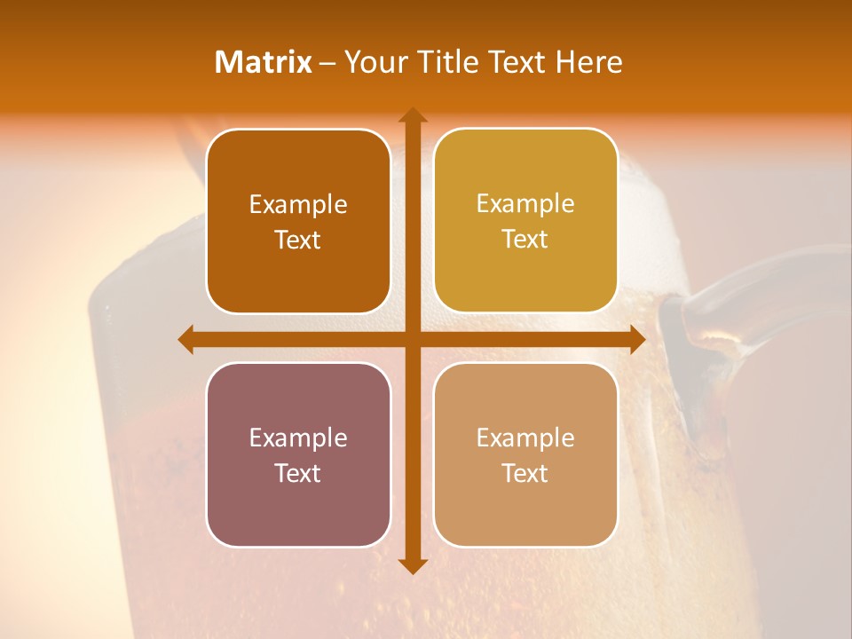 Bistro Refreshment Mug PowerPoint Template