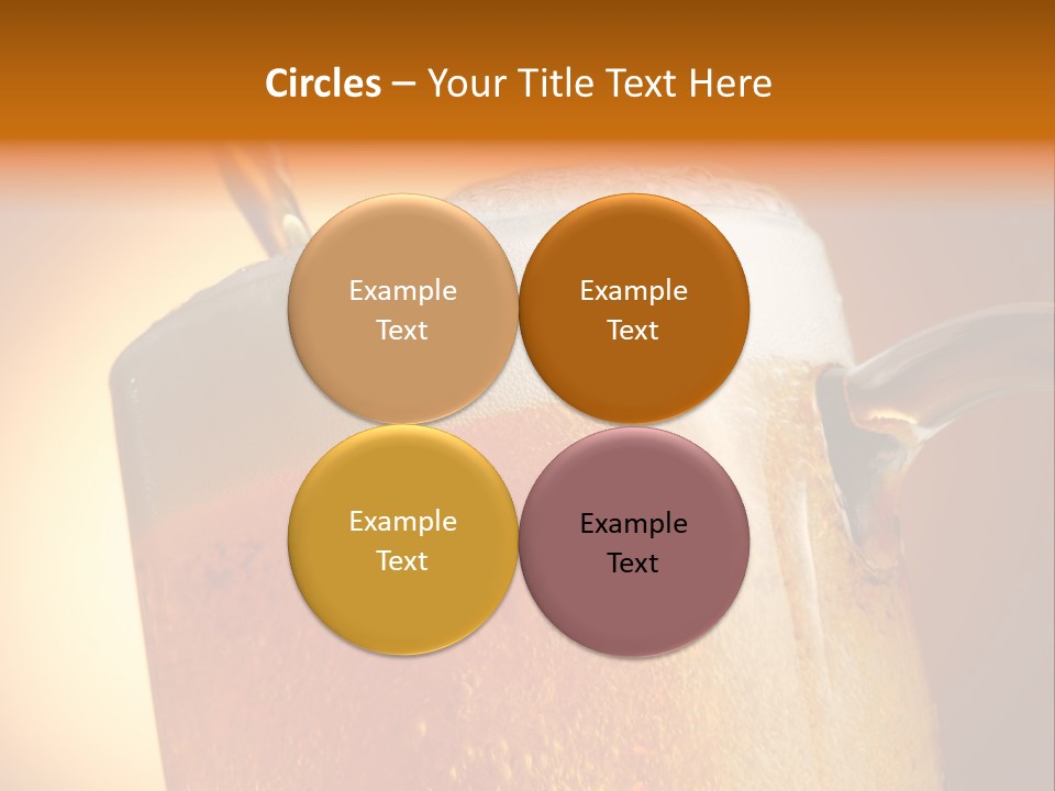 Bistro Refreshment Mug PowerPoint Template