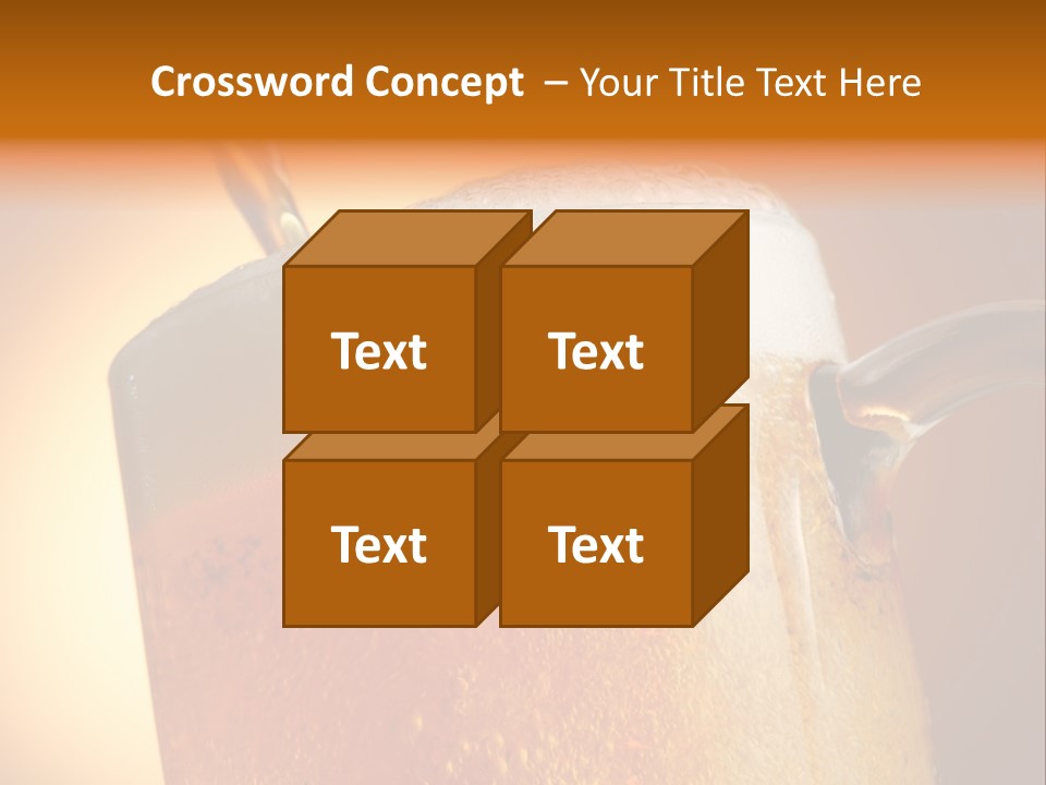 Bistro Refreshment Mug PowerPoint Template