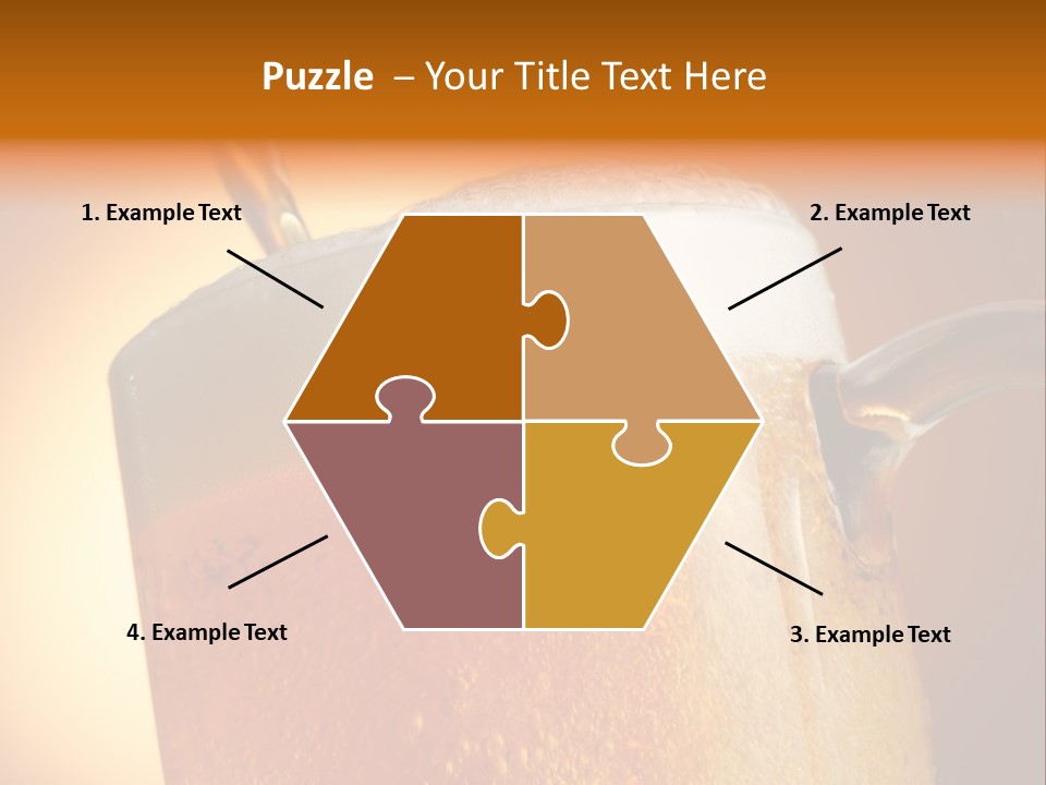 Bistro Refreshment Mug PowerPoint Template