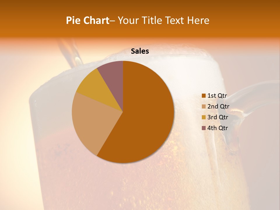 Bistro Refreshment Mug PowerPoint Template