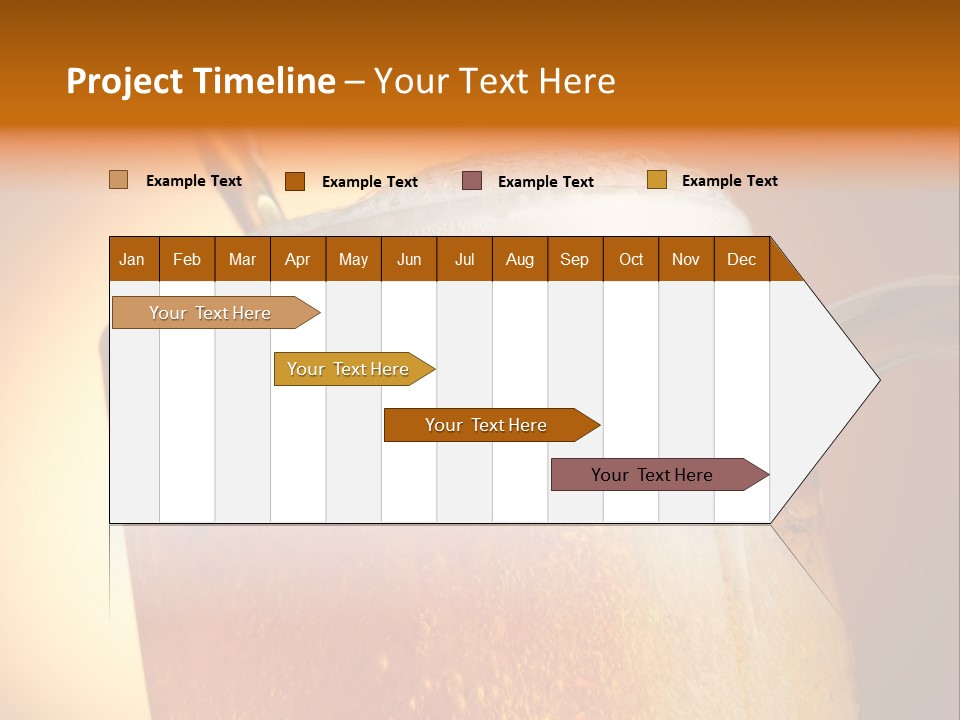 Bistro Refreshment Mug PowerPoint Template