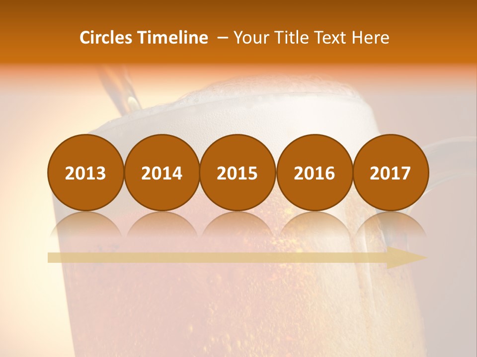 Bistro Refreshment Mug PowerPoint Template