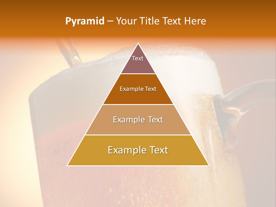 Bistro Refreshment Mug PowerPoint Template