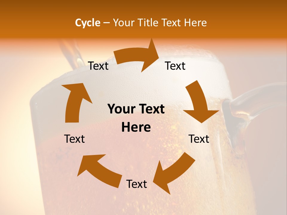 Bistro Refreshment Mug PowerPoint Template