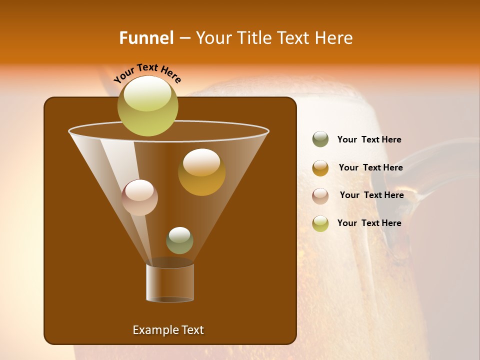 Bistro Refreshment Mug PowerPoint Template