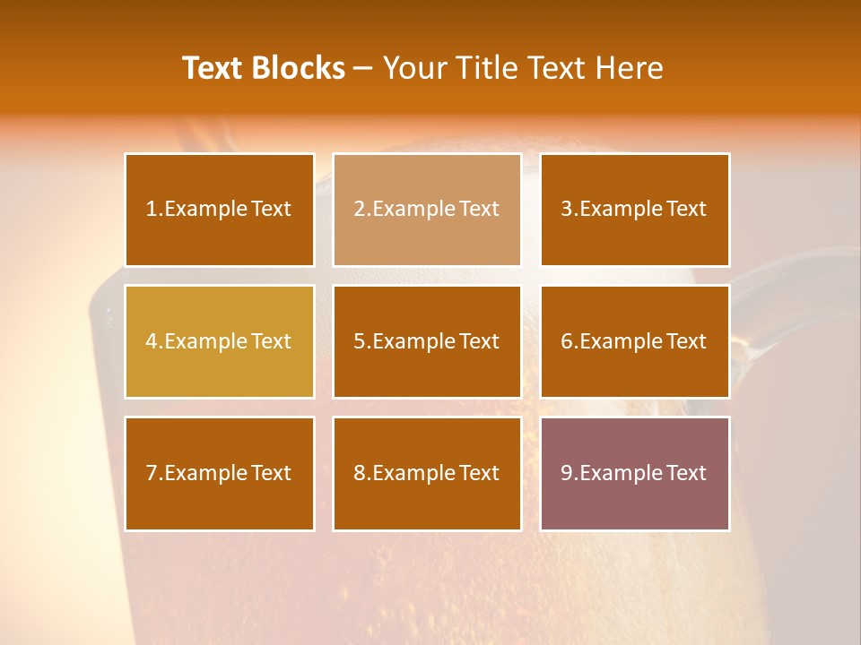 Bistro Refreshment Mug PowerPoint Template