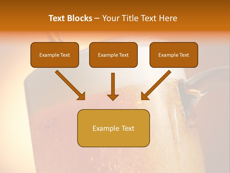 Bistro Refreshment Mug PowerPoint Template