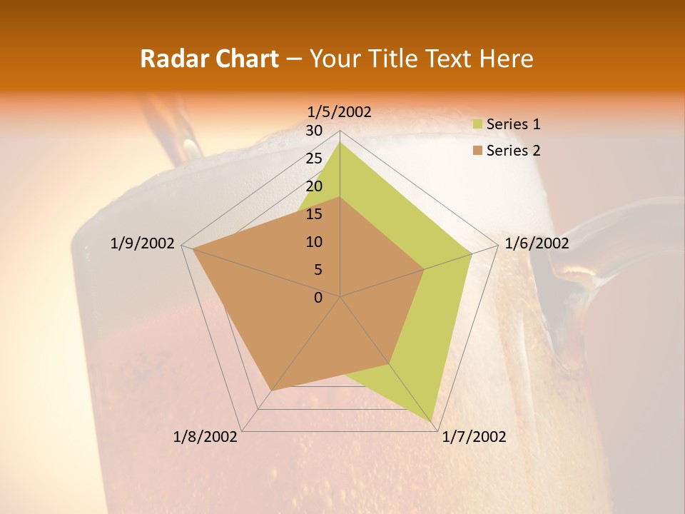 Bistro Refreshment Mug PowerPoint Template