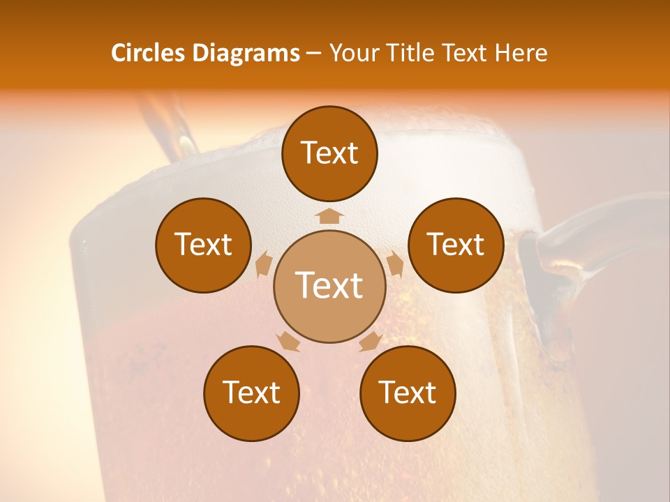 Bistro Refreshment Mug PowerPoint Template