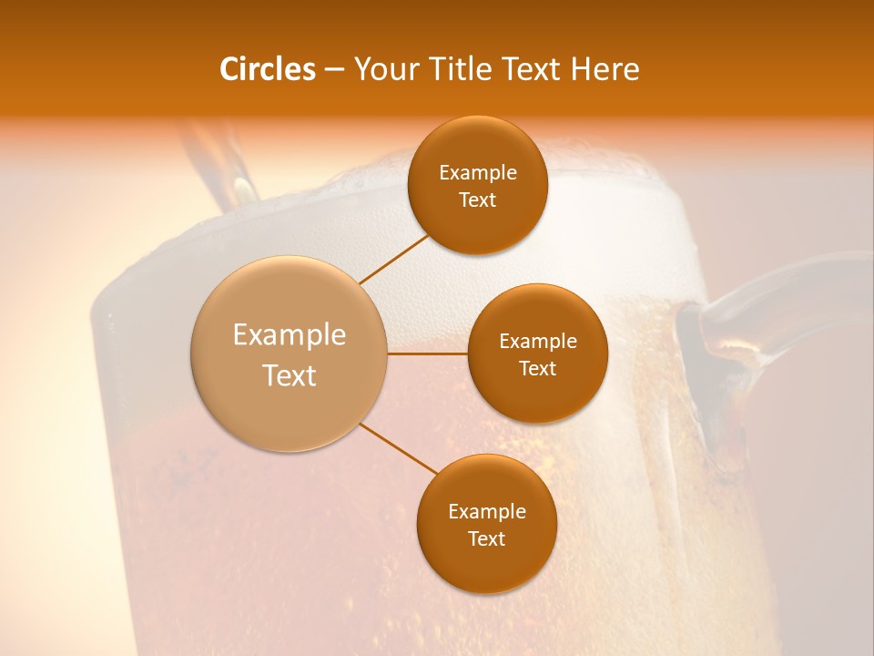 Bistro Refreshment Mug PowerPoint Template