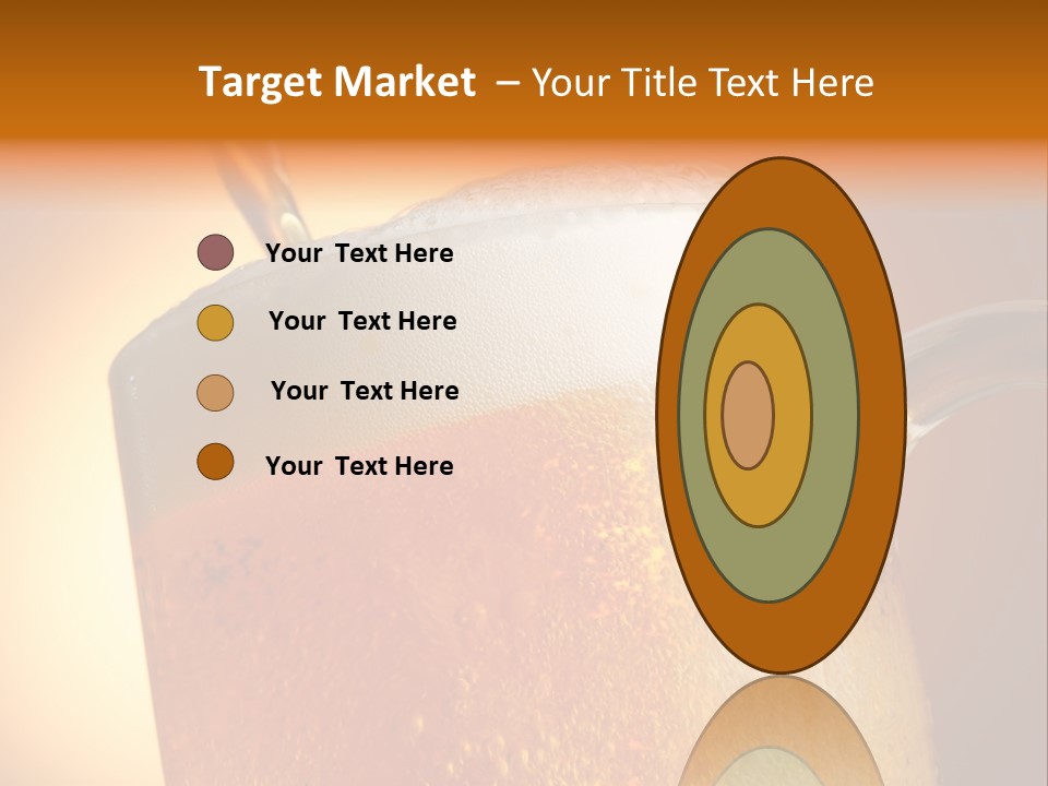 Bistro Refreshment Mug PowerPoint Template