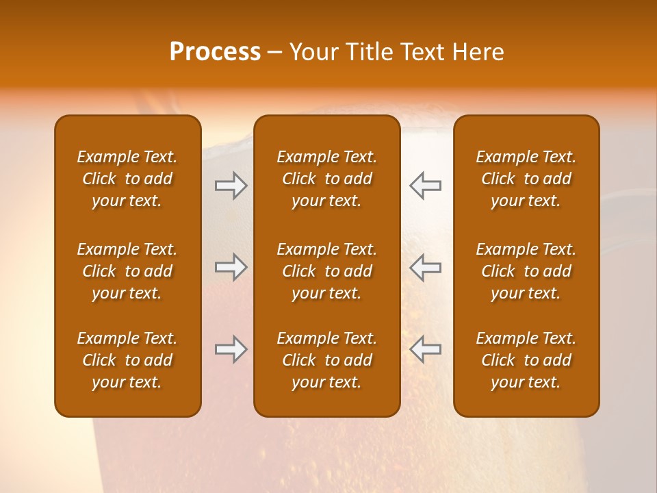 Bistro Refreshment Mug PowerPoint Template