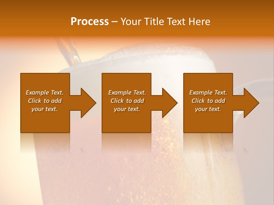 Bistro Refreshment Mug PowerPoint Template