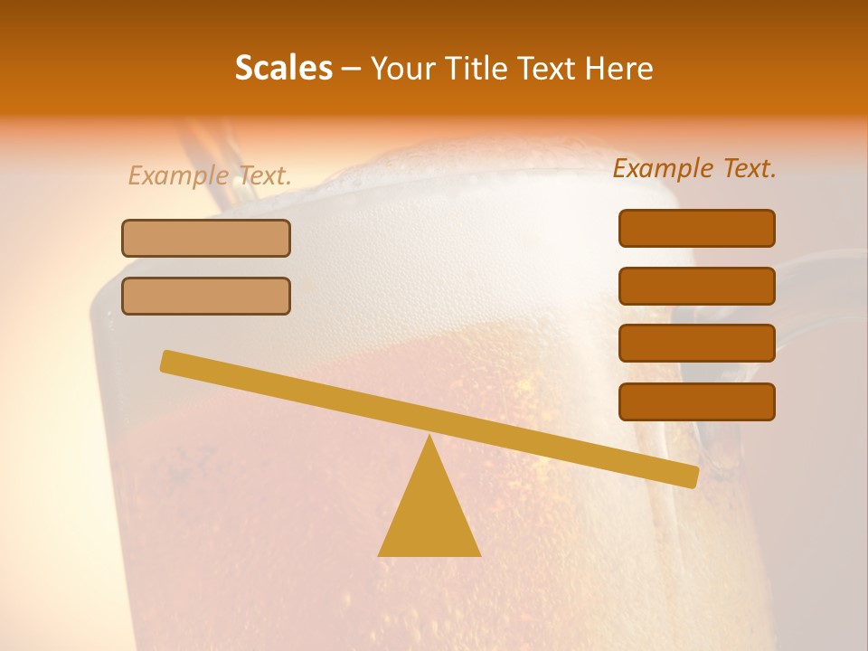 Bistro Refreshment Mug PowerPoint Template