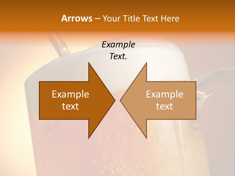 Bistro Refreshment Mug PowerPoint Template