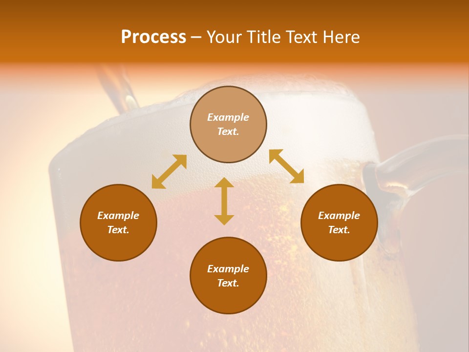 Bistro Refreshment Mug PowerPoint Template