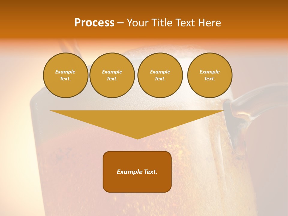 Bistro Refreshment Mug PowerPoint Template