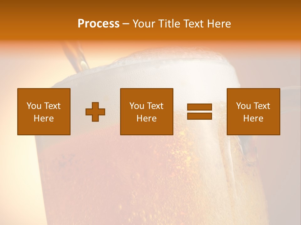 Bistro Refreshment Mug PowerPoint Template