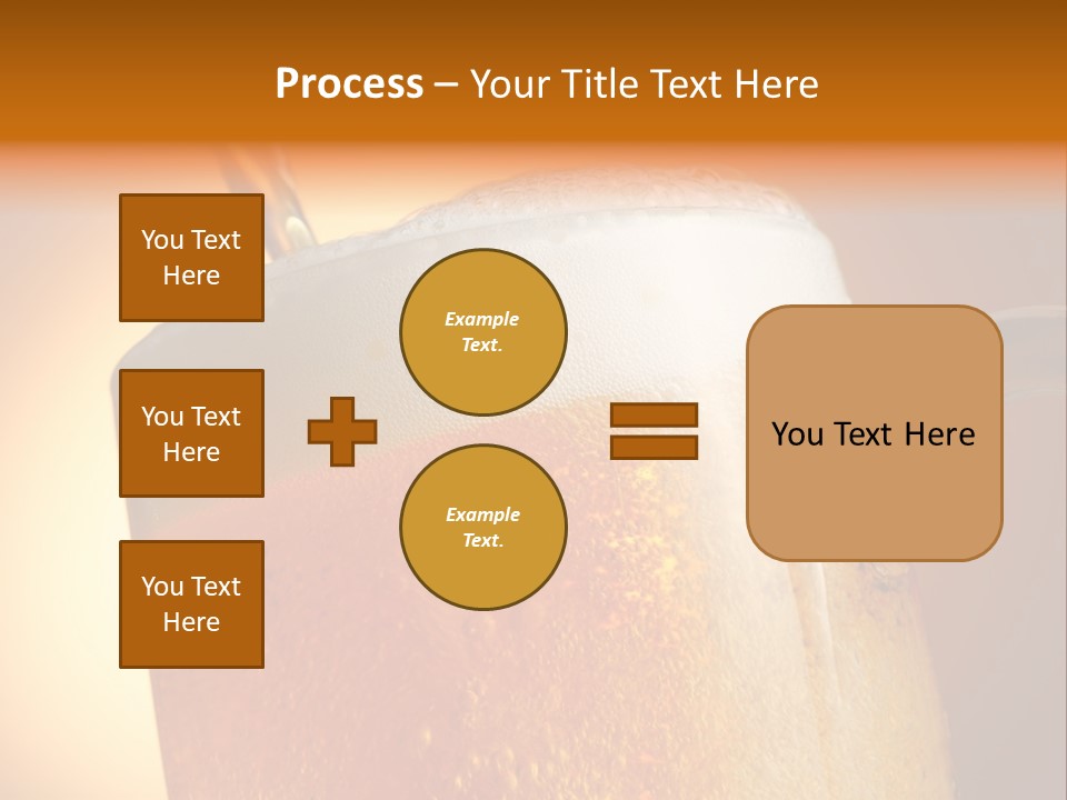 Bistro Refreshment Mug PowerPoint Template