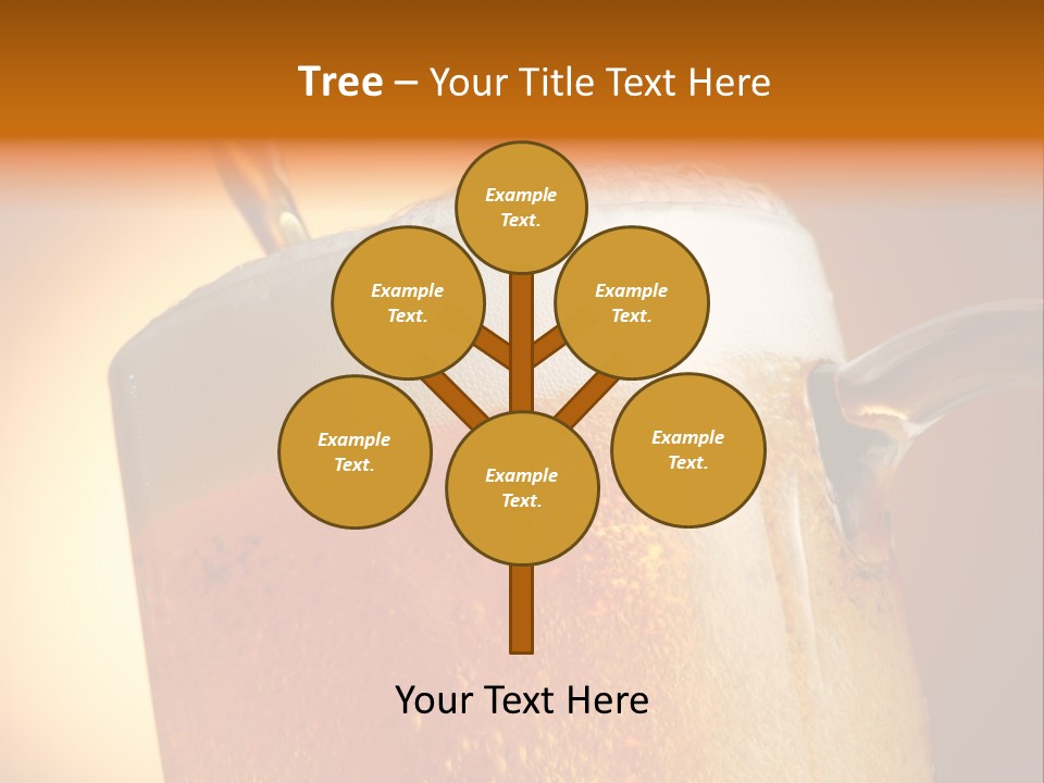 Bistro Refreshment Mug PowerPoint Template