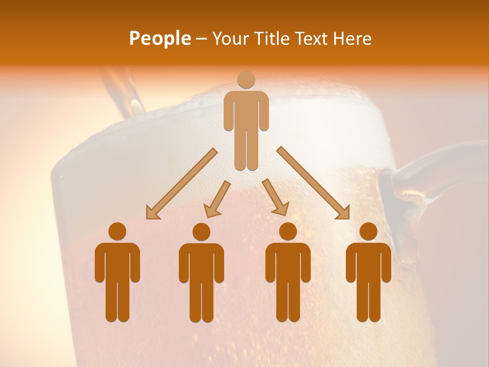 Bistro Refreshment Mug PowerPoint Template