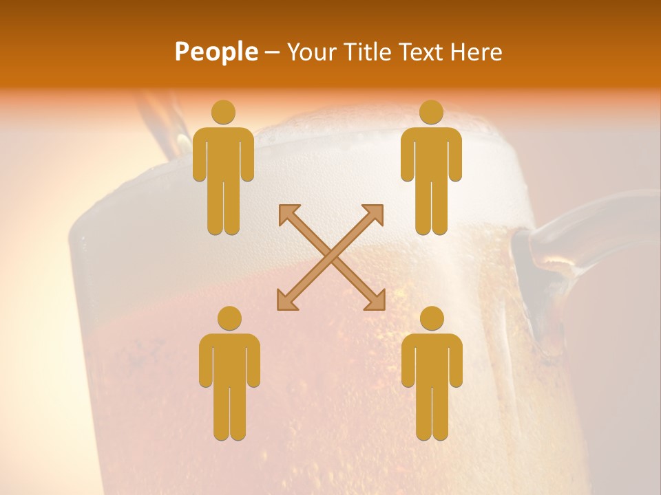 Bistro Refreshment Mug PowerPoint Template