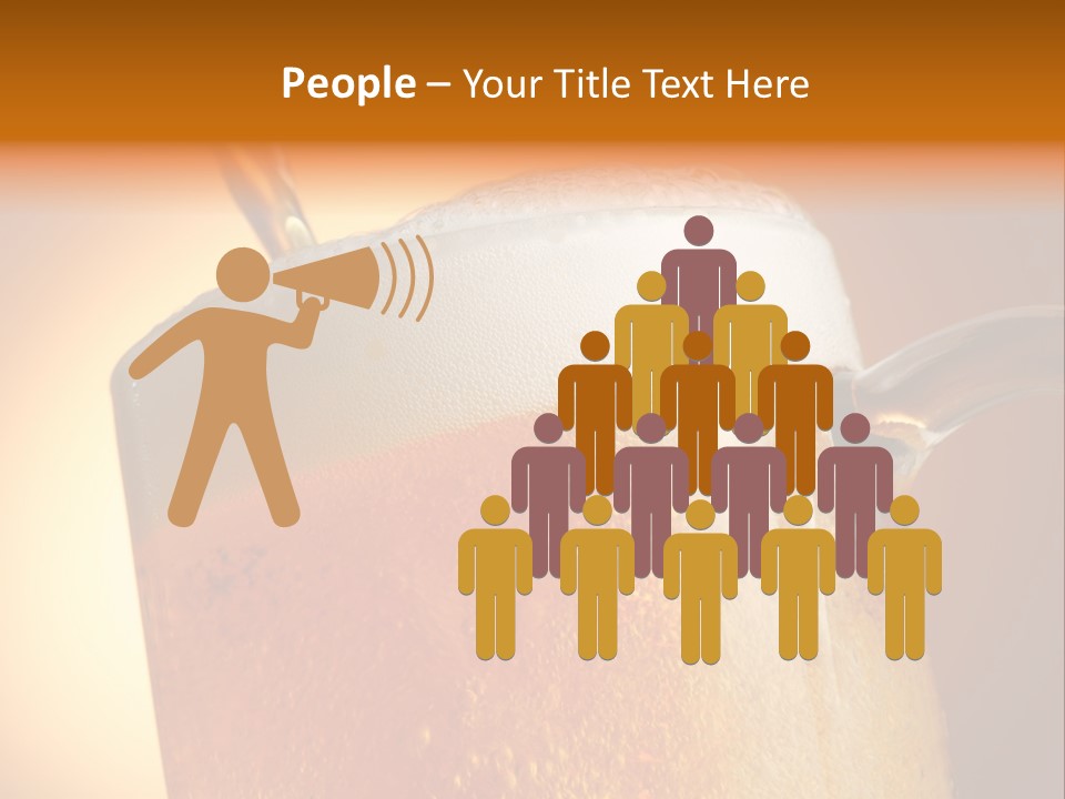 Bistro Refreshment Mug PowerPoint Template