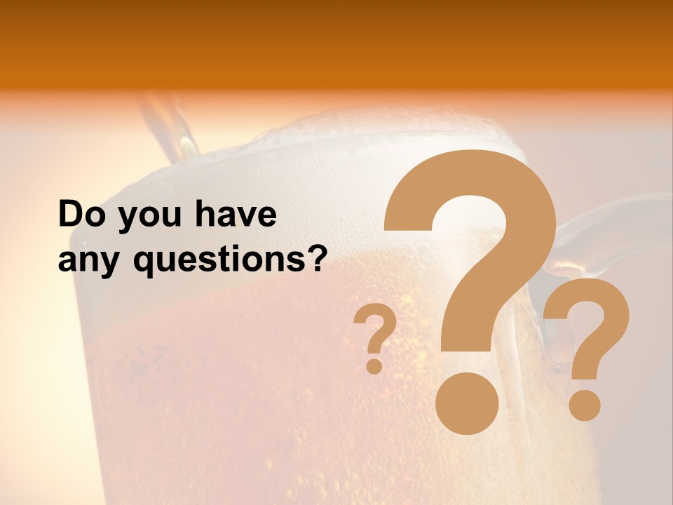 Bistro Refreshment Mug PowerPoint Template