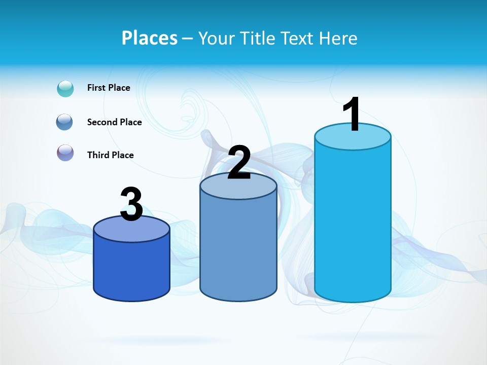 Backdrop Copy Wave PowerPoint Template