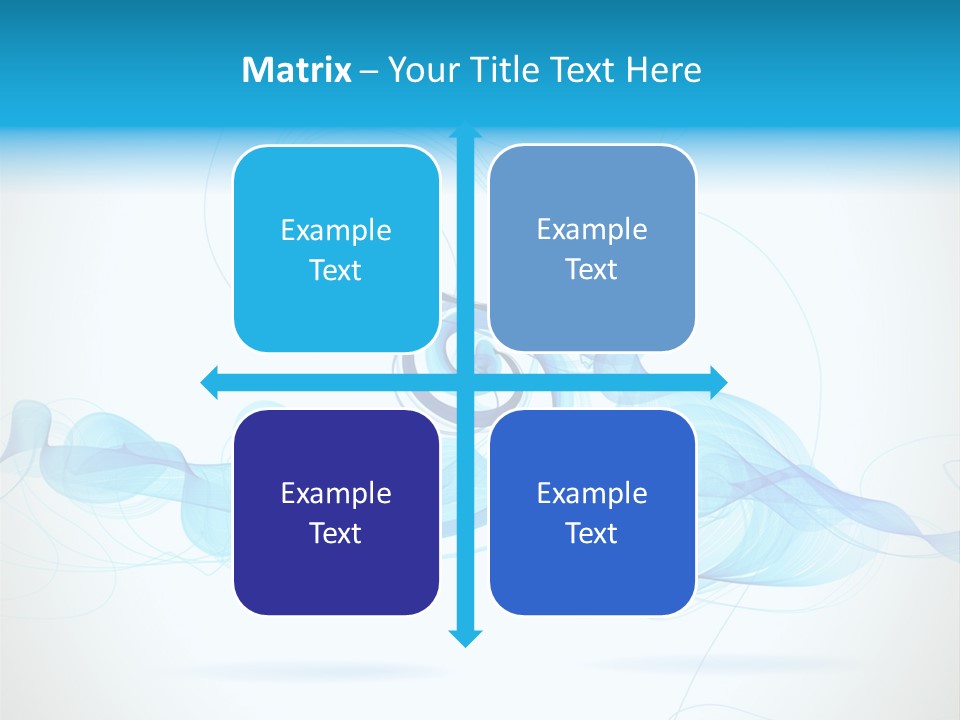 Backdrop Copy Wave PowerPoint Template