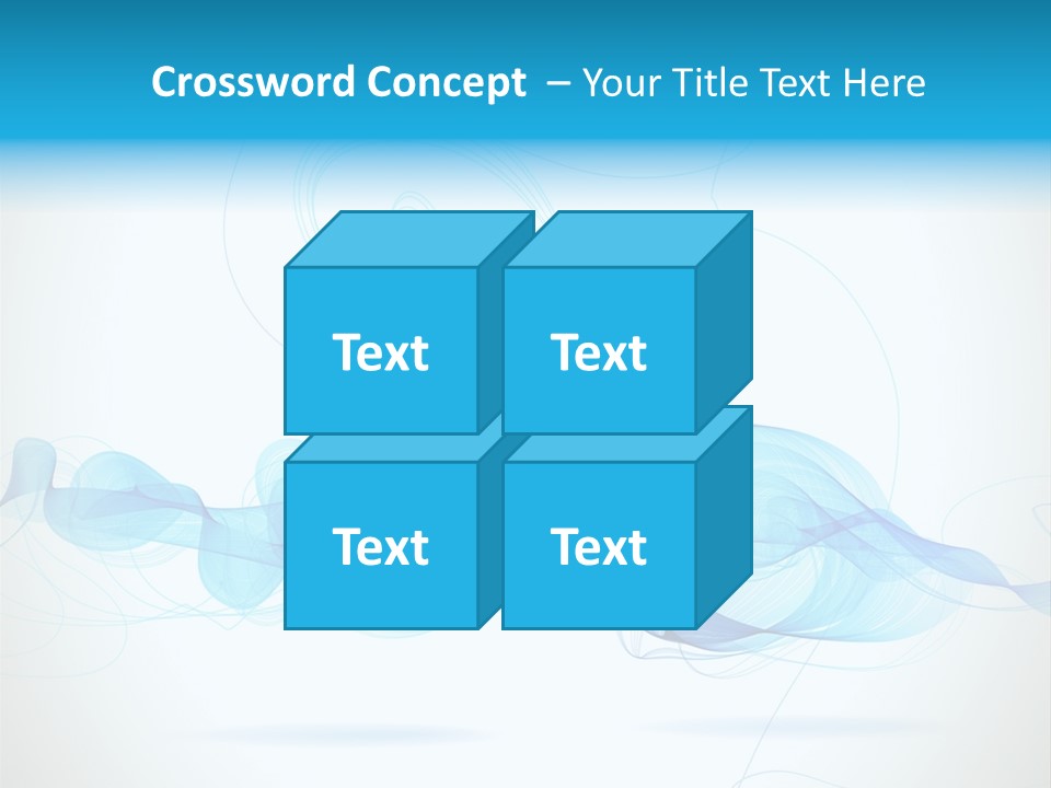 Backdrop Copy Wave PowerPoint Template