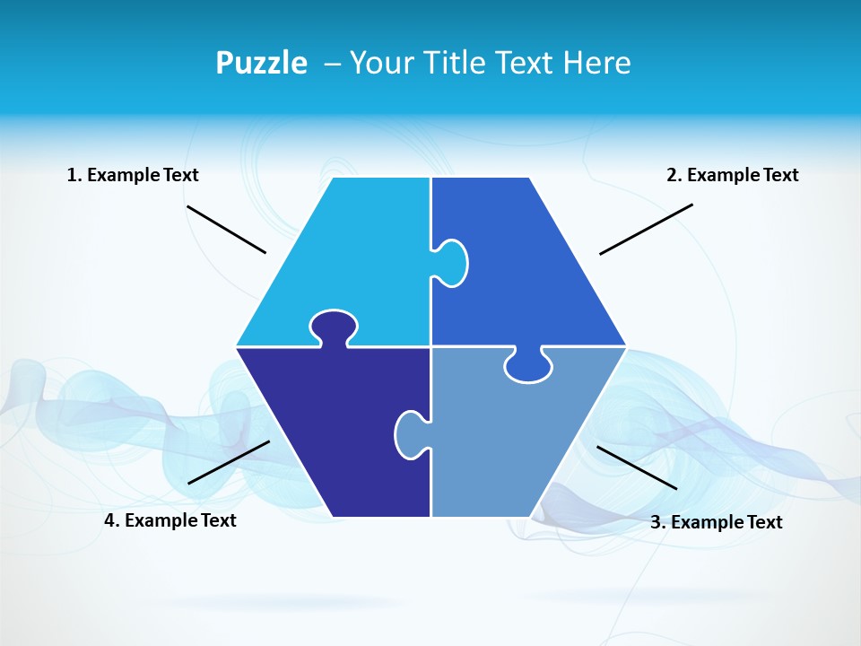 Backdrop Copy Wave PowerPoint Template