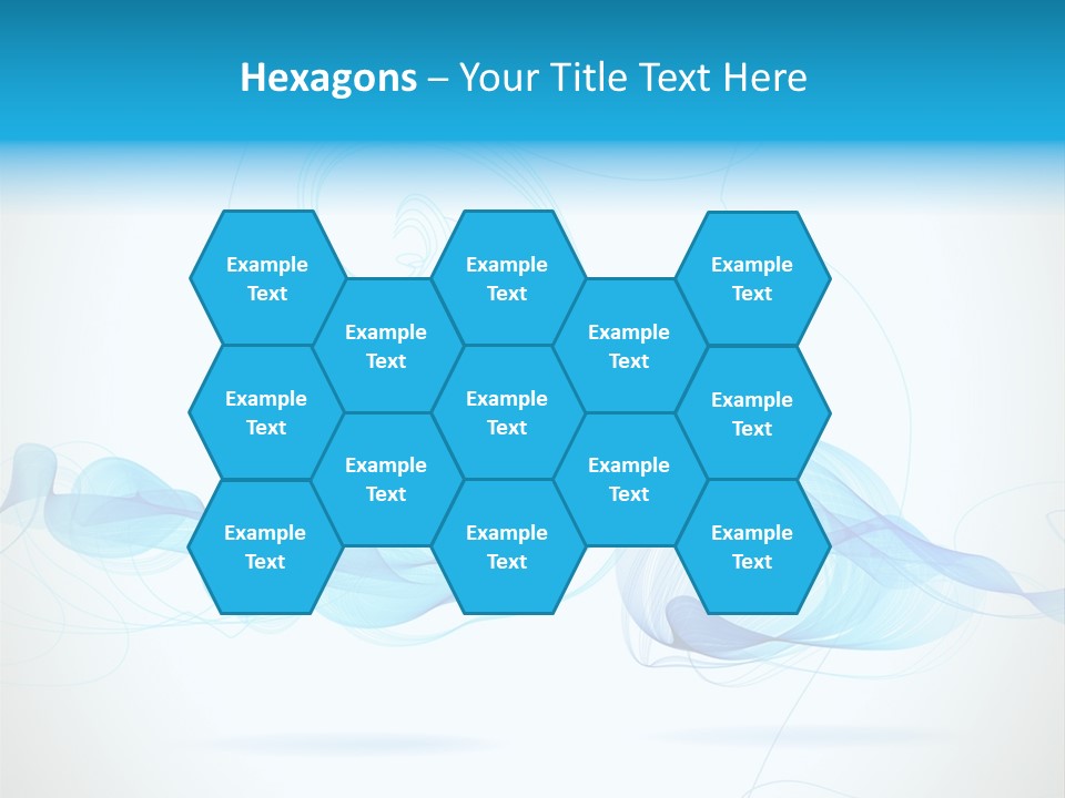 Backdrop Copy Wave PowerPoint Template