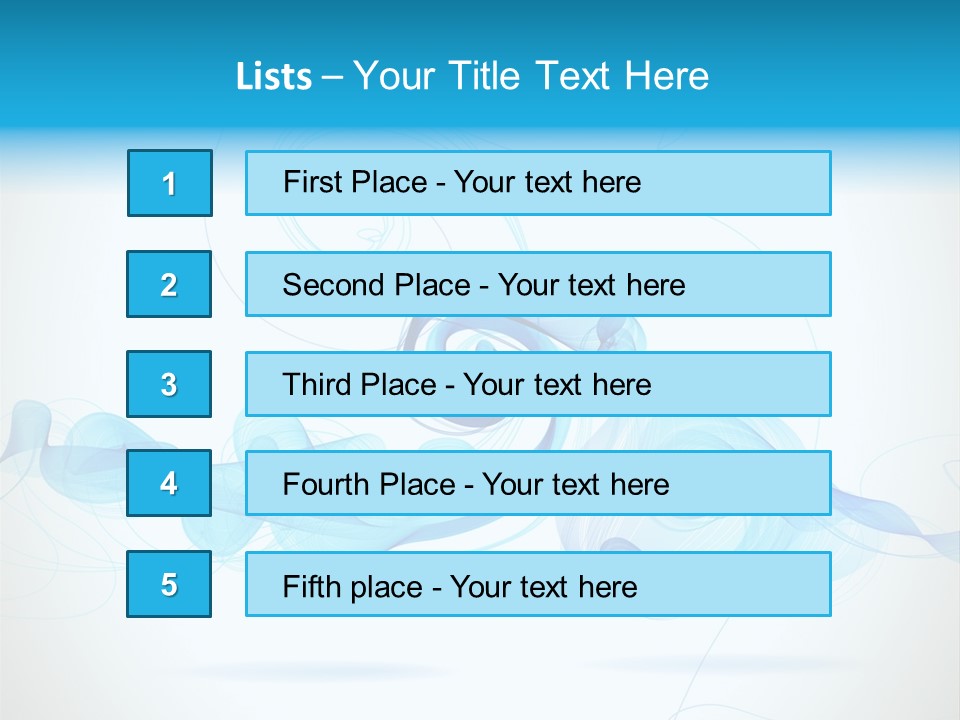 Backdrop Copy Wave PowerPoint Template