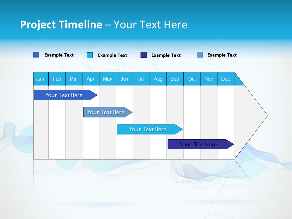 Backdrop Copy Wave PowerPoint Template