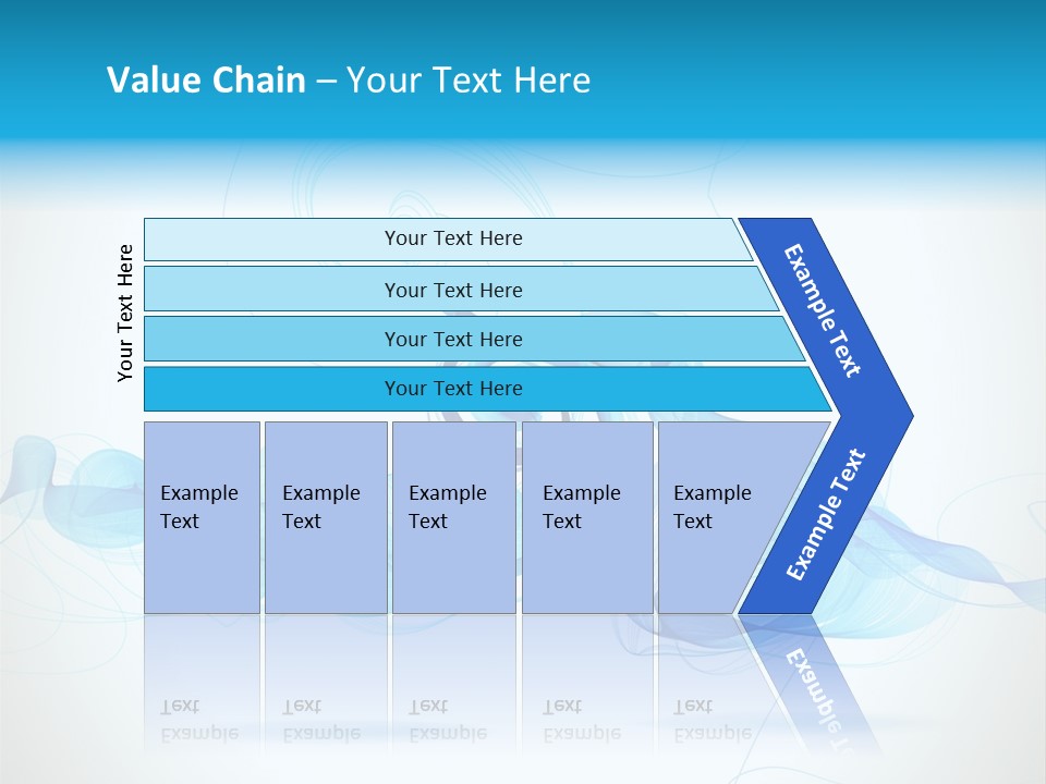 Backdrop Copy Wave PowerPoint Template