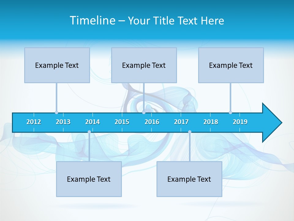 Backdrop Copy Wave PowerPoint Template