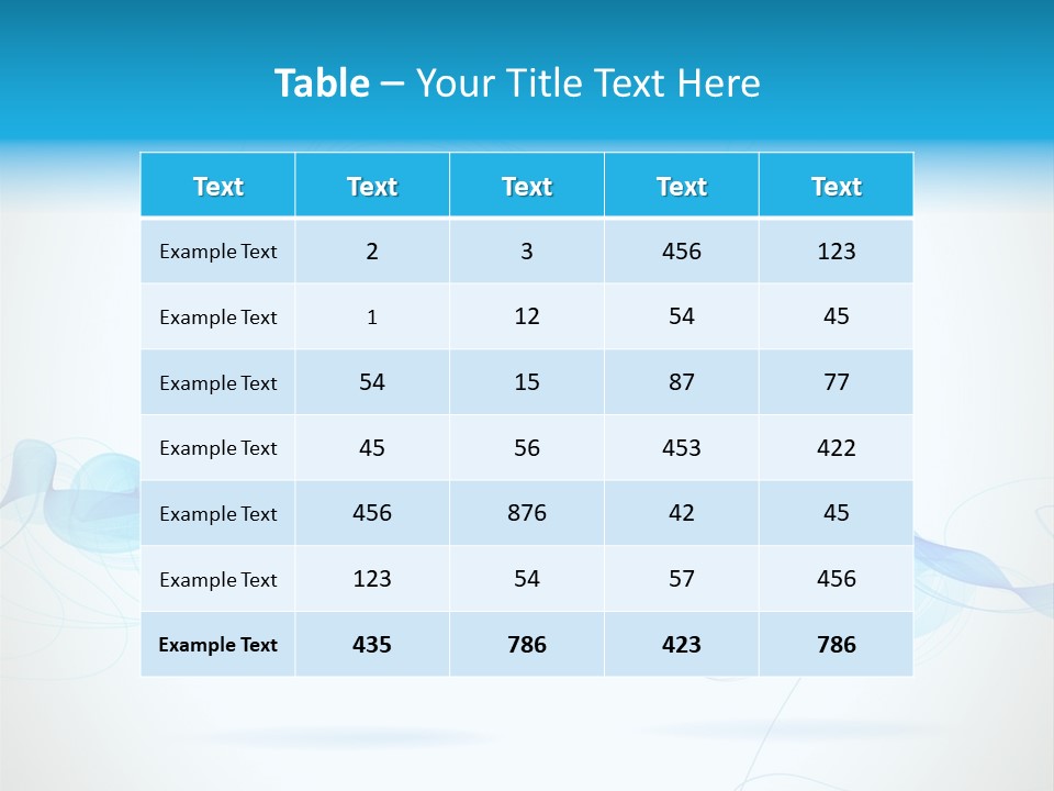 Backdrop Copy Wave PowerPoint Template
