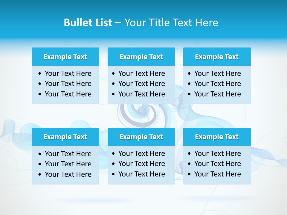 Backdrop Copy Wave PowerPoint Template