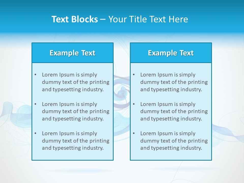 Backdrop Copy Wave PowerPoint Template