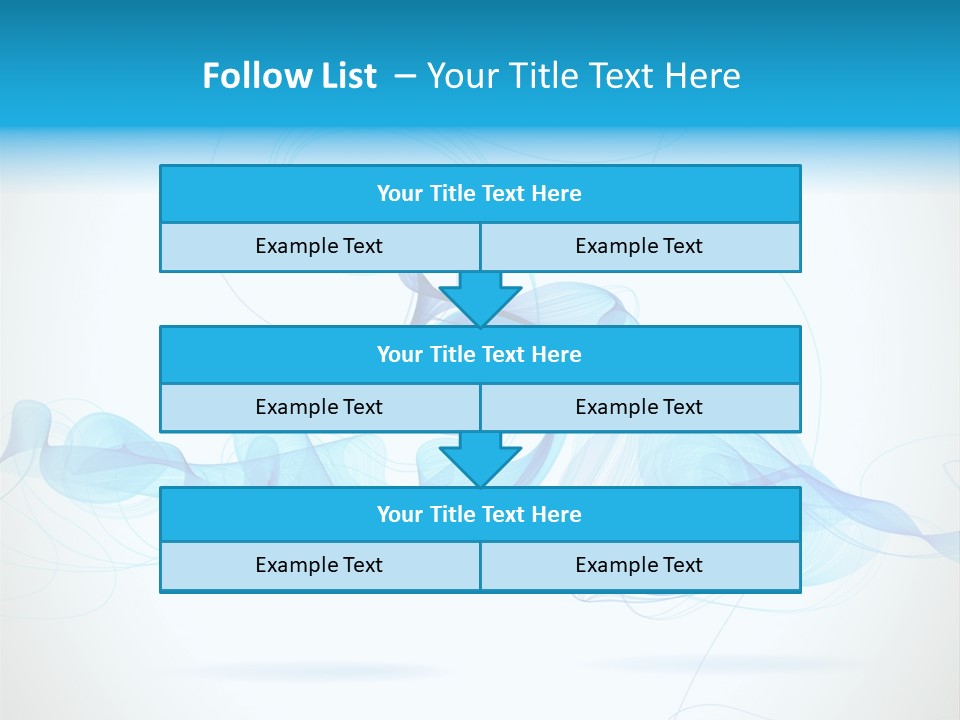 Backdrop Copy Wave PowerPoint Template
