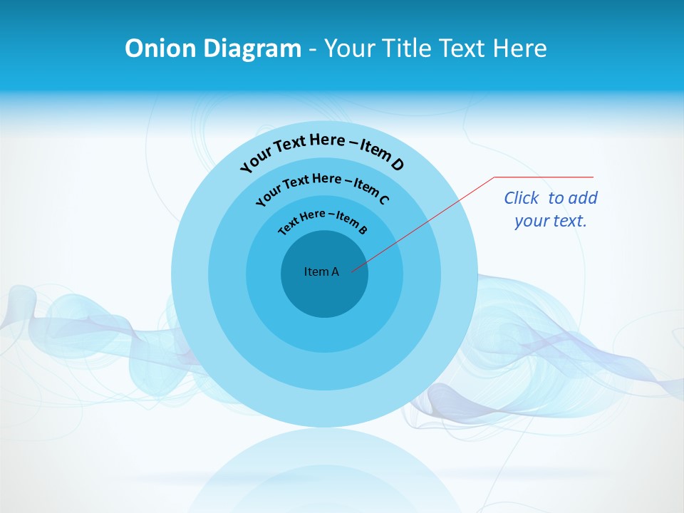 Backdrop Copy Wave PowerPoint Template