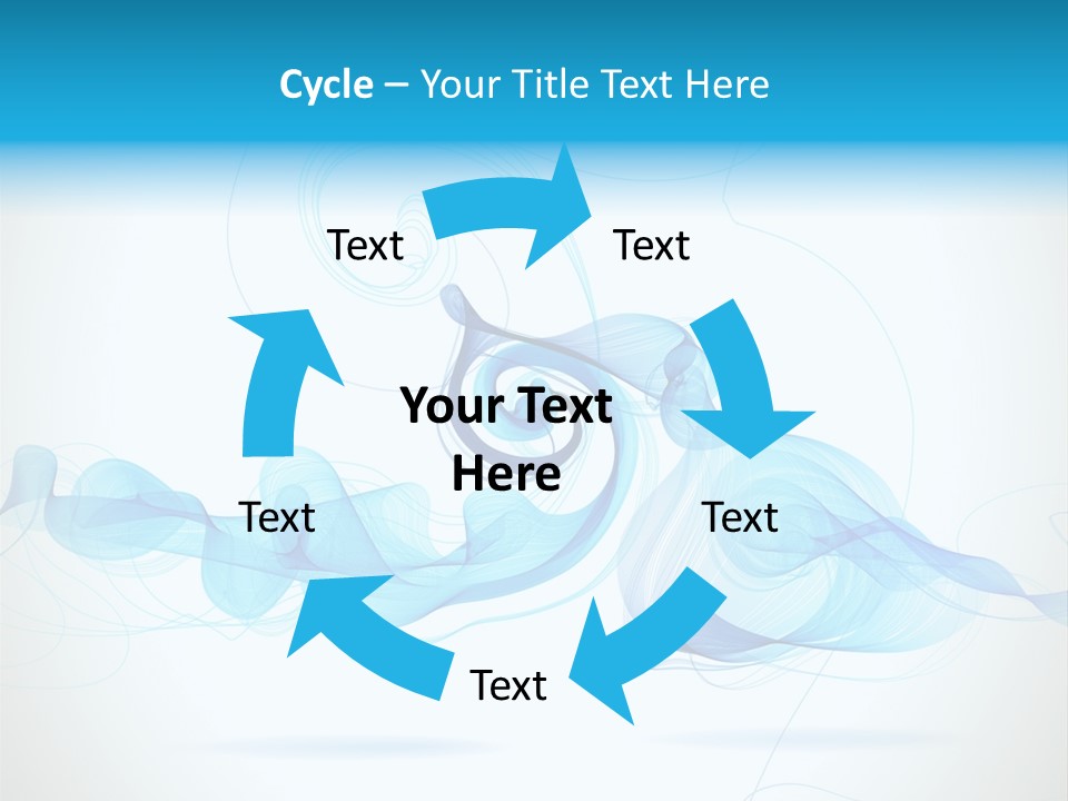 Backdrop Copy Wave PowerPoint Template